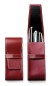 Preview: Schreibgeräteetui TRIO CAMBRIDGE Top Grain Leder rot